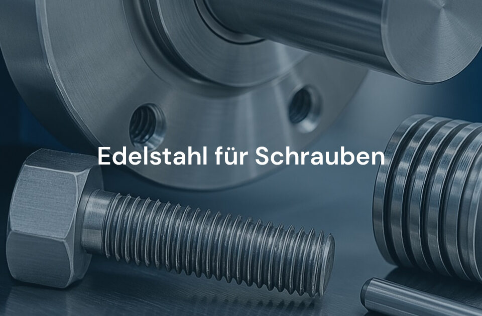 Edelstahl für Schrauben: Koro liefert gezogenes Material für langlebige, präzise Verbindungselemente.