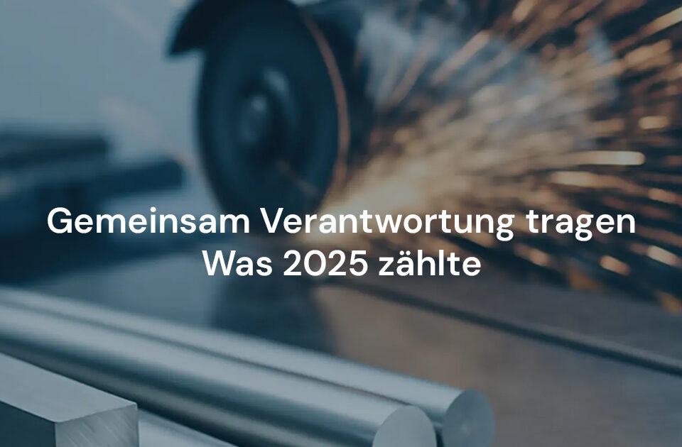 2025 war ein Jahr mit vielen Veränderungen – wirtschaftlich, gesellschaftlich und in der Industrie.